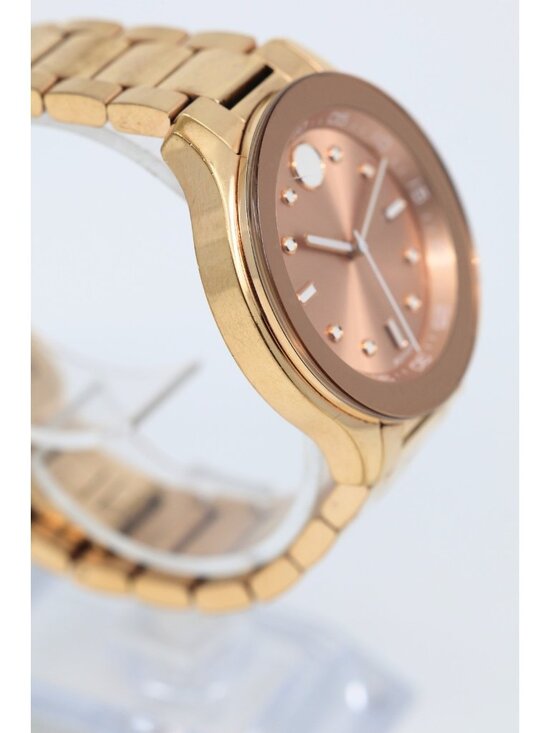 Movado Bold Classic MB.01.3.34.6240 3600417 Gold 38mm Womens Quartz Watch main image 5